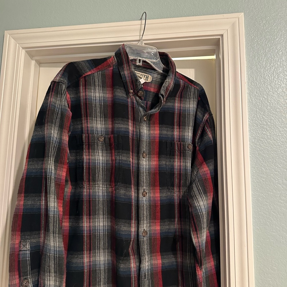 Duluth Men’s Flannel Plaid Shirt XL